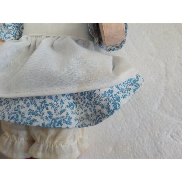 Vintage Set of 3 Raggedy Ann Andy Wooden Dolls Folk Art Posable Shelf Sitters - Picture 8 of 8